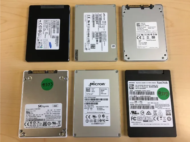 256GB Mix Branded SSD in HikVision Dahua Samsung Hynix SanDisk