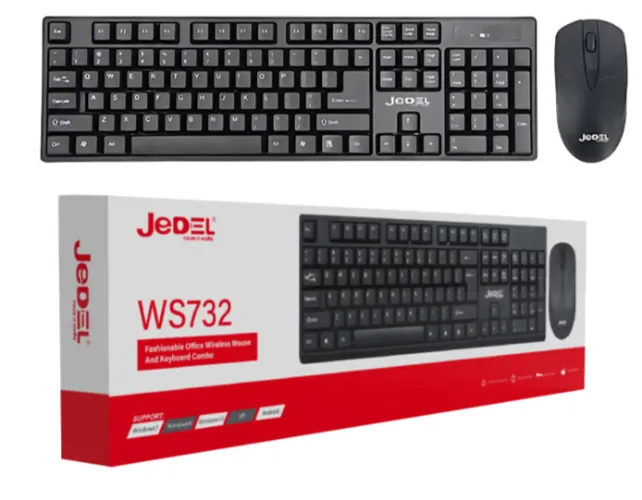 Jedel WS732 Wireless Keyboard Mouse Set