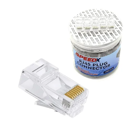 Speed X RJ45 CAT6 UPT Connector (100 pieces)